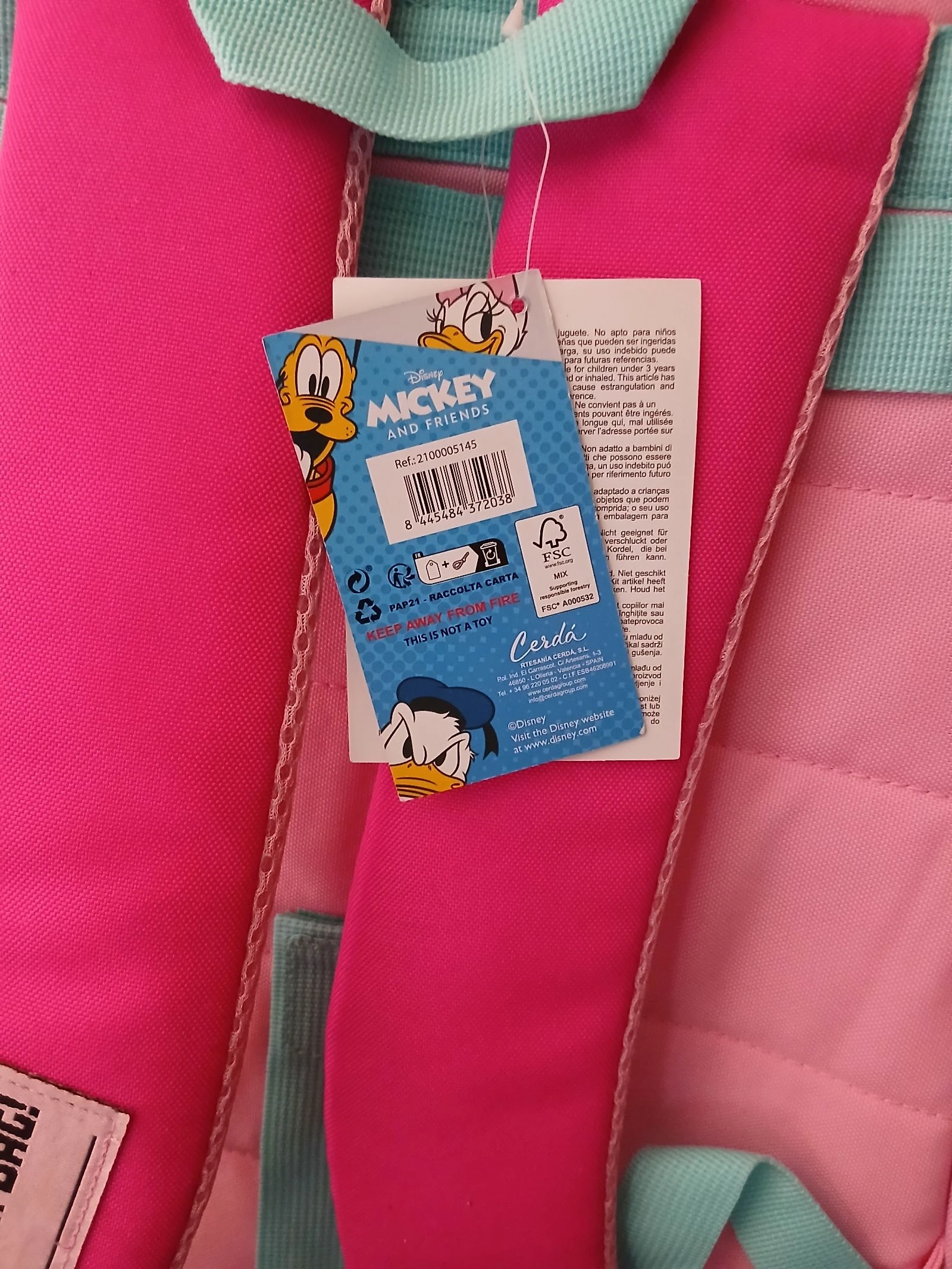 Mochila Minnie com sua bolsa – photo 5